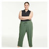Women+ Drawstring Active Crop Pant In Green - $14.94 ($14.06 Off)