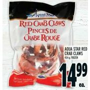 Auq Star Red Crab Claws - $14.99