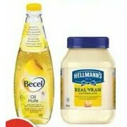 Becel Oil, Kraft Miracle Whip or Hellmann's Mayonnaise - $6.99