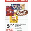 Nestle 4 Pack Chocolate Bars Or Cellos - $3.99 (Up to $1.50 off)