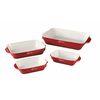 Lagostina 4-Pc Red Ceramic Bakeware Set  - $34.99 (65% off)