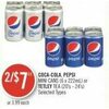 Coca-Cola, Pepsi Mini Cans Or Tetley Tea - 2/$7.00
