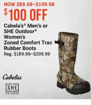 Cabelas womens rubber clearance boots