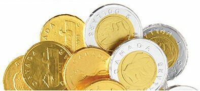 Bulk Barn: Chocolate Loonies or Toonies 